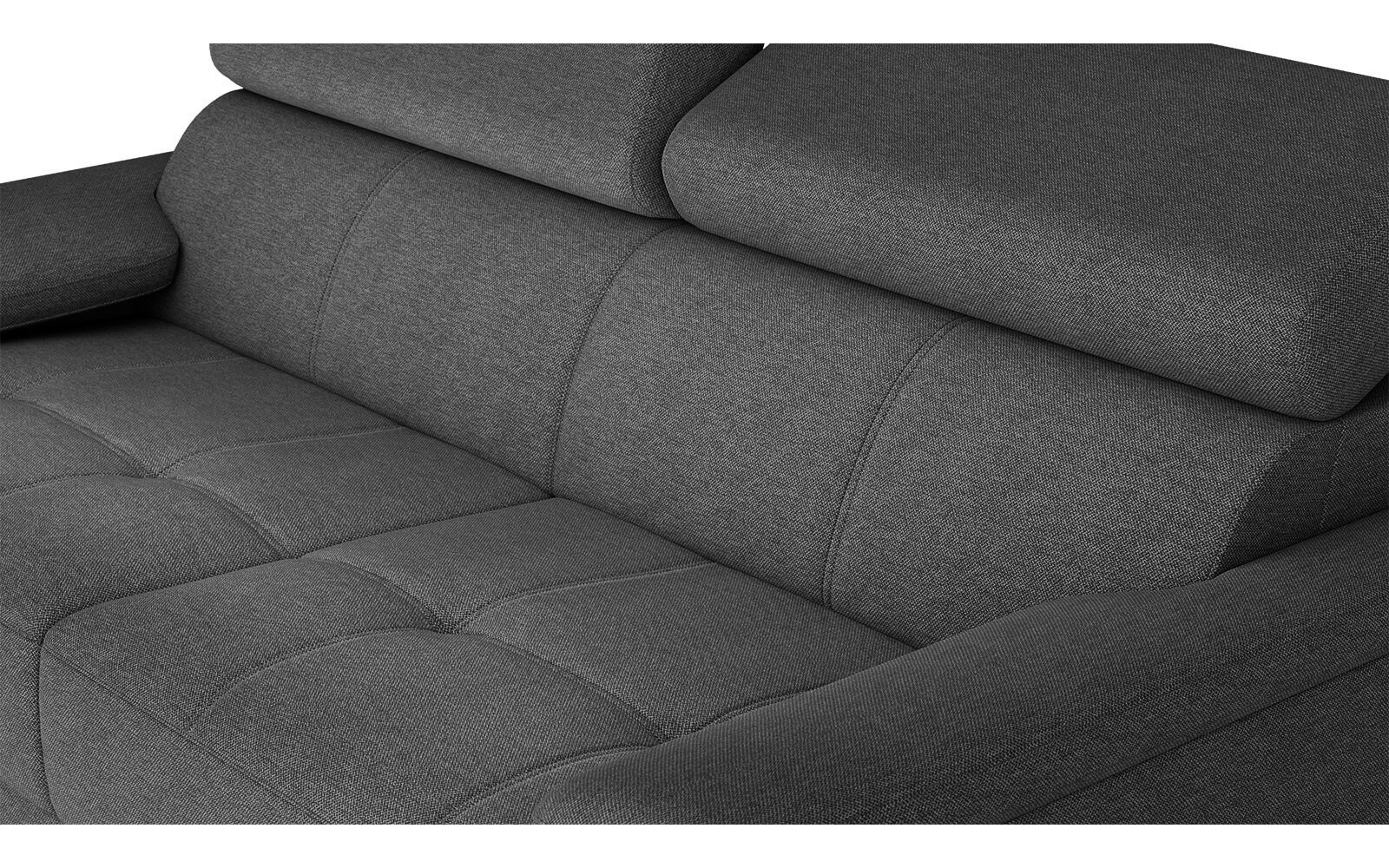 Sofa 3-Sitzer mit verstellbaren Kopfstützen TAUNUS