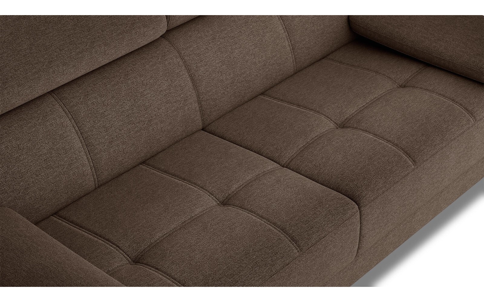 Sofa 3-Sitzer mit verstellbaren Kopfstützen TAUNUS