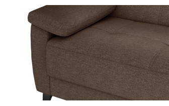 Sofa 3-Sitzer mit verstellbaren Kopfstützen TAUNUS