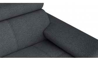 Sofa 3-Sitzer mit verstellbaren Kopfstützen TAUNUS