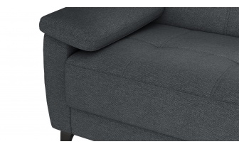 Sofa 3-Sitzer mit verstellbaren Kopfstützen TAUNUS