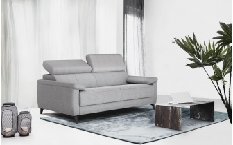 Sofa 3-Sitzer mit verstellbaren Kopfstützen TAUNUS