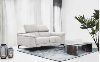 Sofa 2-Sitzer Fiero | Mit verstellbaren Kopfstützen kaufen | Wozimo