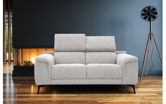 Sofa 2-Sitzer Fiero | Mit verstellbaren Kopfstützen kaufen | Wozimo