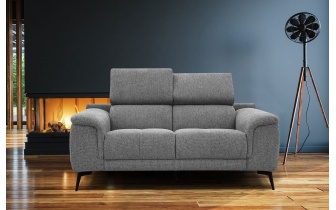 Sofa 2-Sitzer Fiero | Mit verstellbaren Kopfstützen kaufen | Wozimo