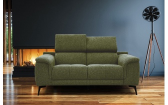 Sofa 2-Sitzer Fiero | Mit verstellbaren Kopfstützen kaufen | Wozimo