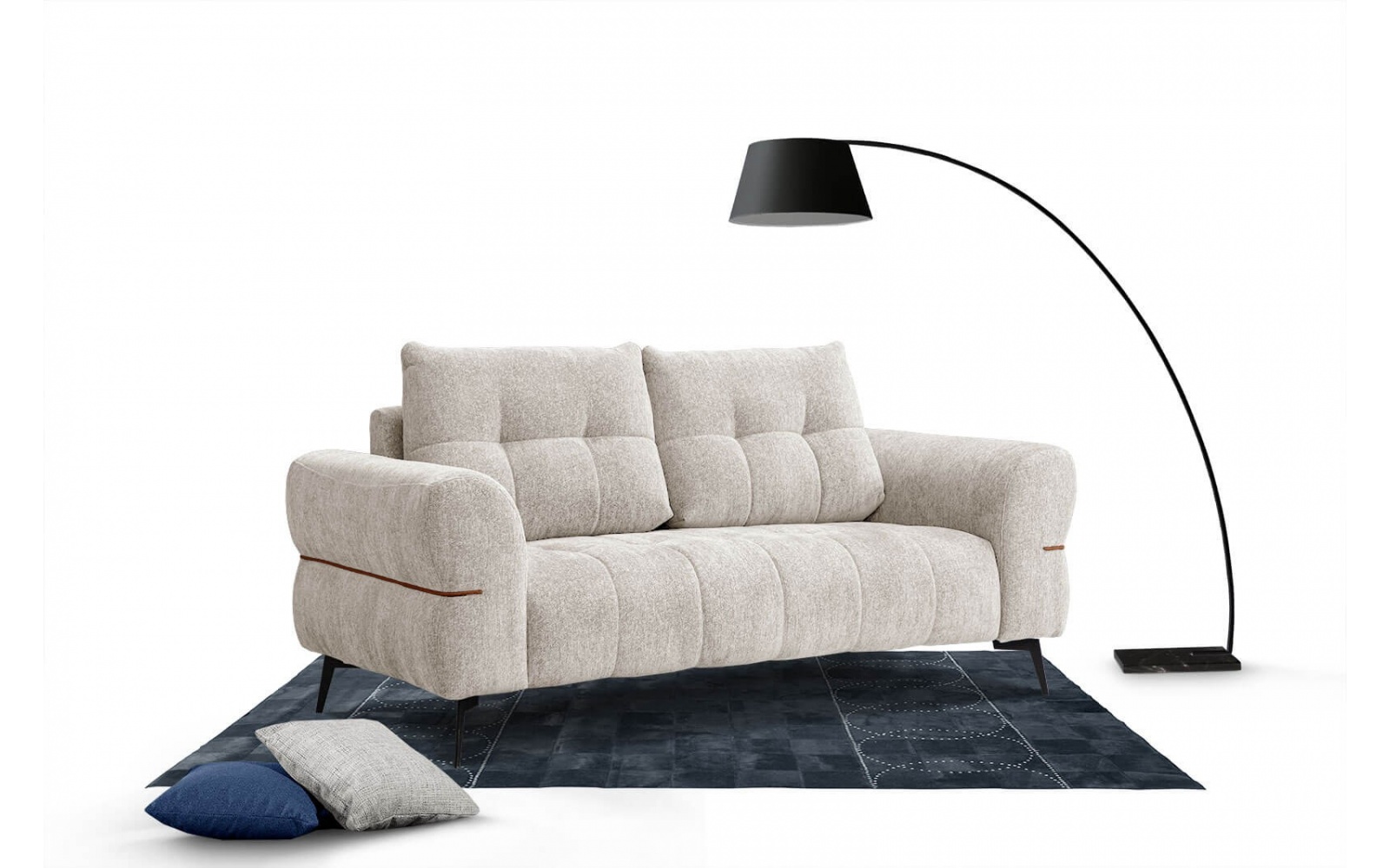 Sofa 3-Sitzer Salvini | Komfortables Designersofa| Wozimo