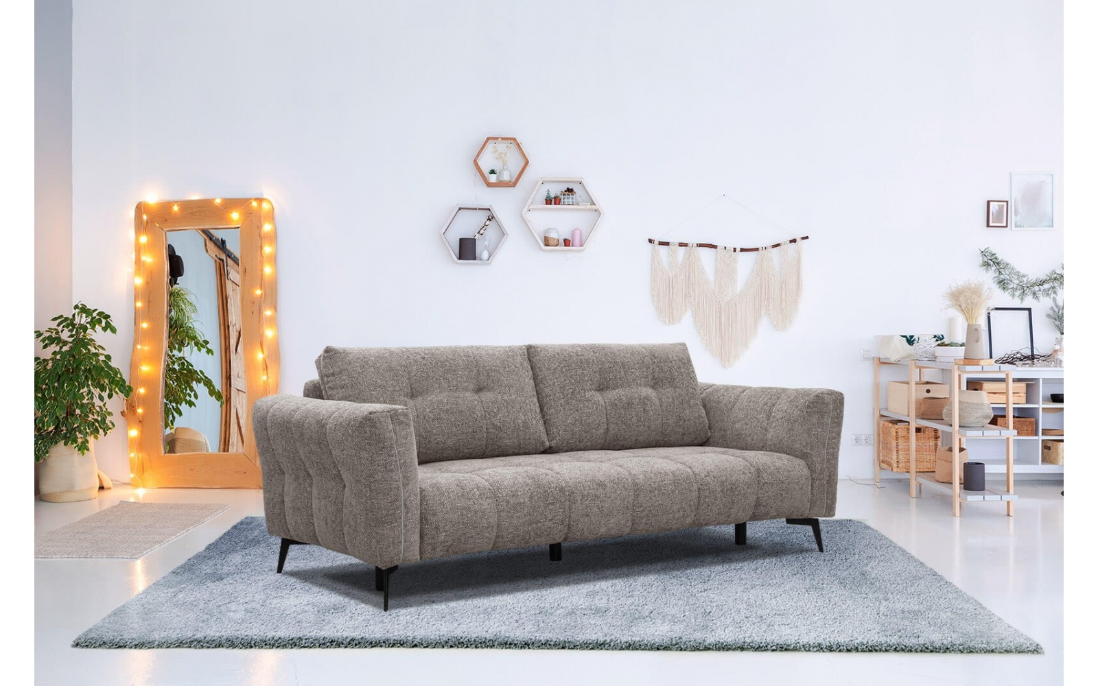 XXL 3-Sitzer Sofa Kalmer kaufen | Großes Designersofa bei Wozimo