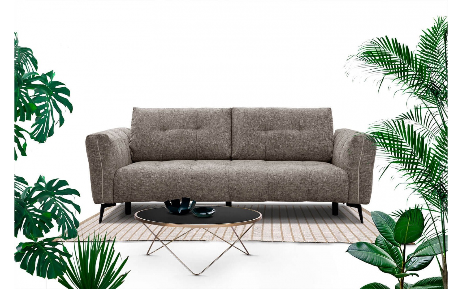 XXL 3-Sitzer Sofa Kalmer kaufen | Großes Designersofa bei Wozimo