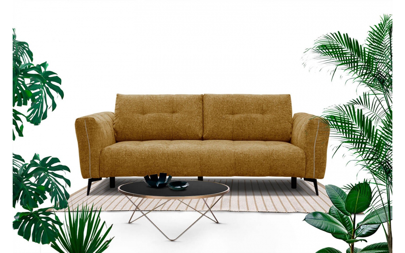 XXL 3-Sitzer Sofa Kalmer kaufen | Großes Designersofa bei Wozimo