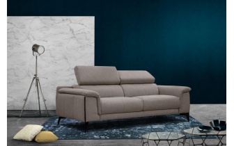 Sofa XXL 3-Sitzer mit verstellbaren Kopfstützen MATERA