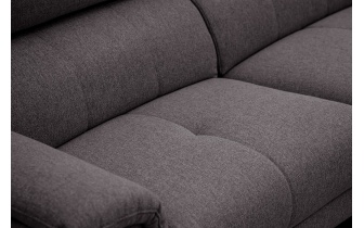 Sofa XXL 3-Sitzer mit verstellbaren Kopfstützen MATERA