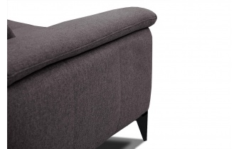 Sofa XXL 3-Sitzer mit verstellbaren Kopfstützen MATERA