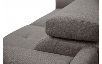 Sofa XXL 3-Sitzer mit verstellbaren Kopfstützen MATERA