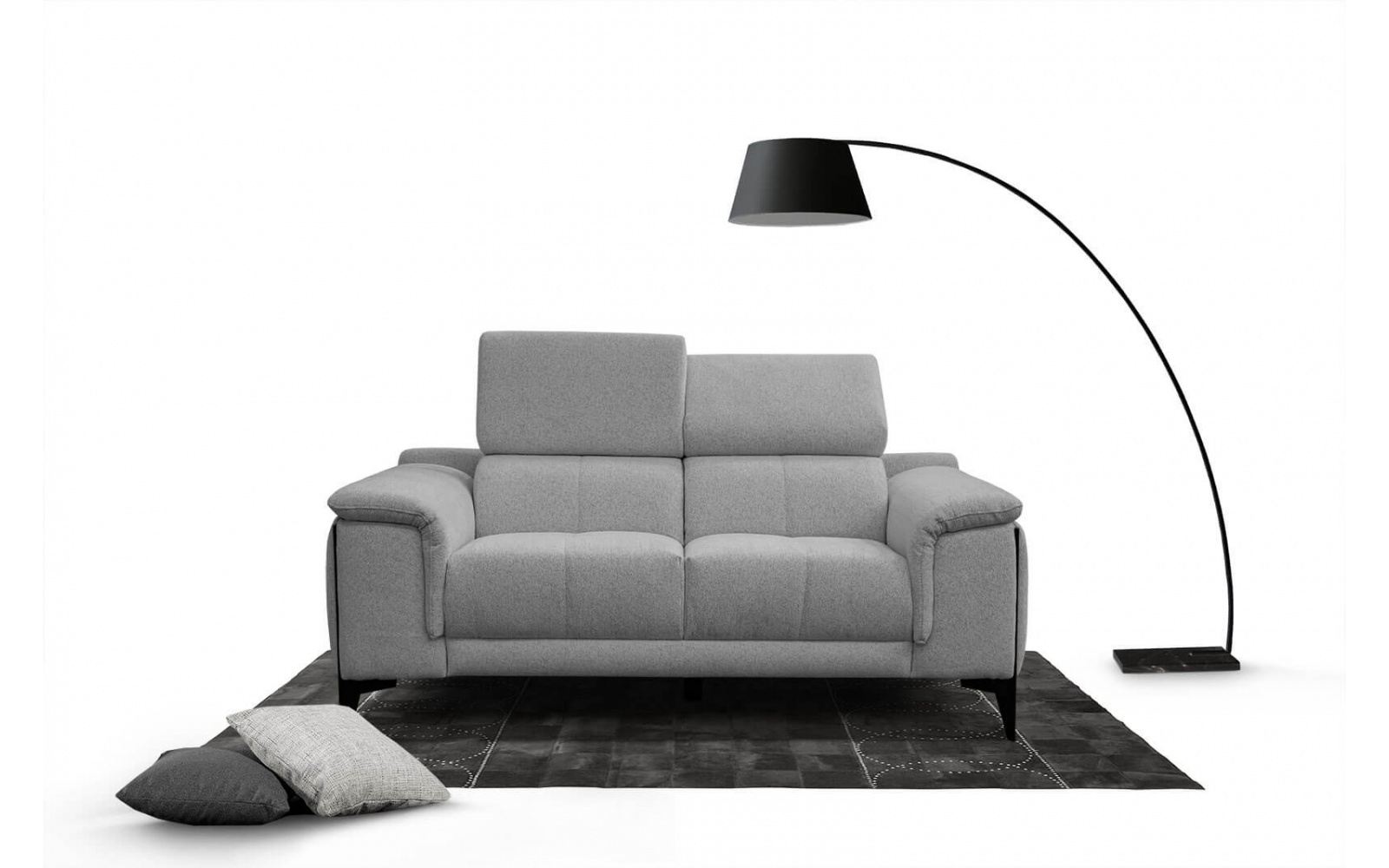 2-Sitzer Sofa Matera | Mit verstellbaren Kopfstützen kaufen | Wozimo