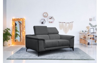 2-Sitzer Sofa Matera | Mit verstellbaren Kopfstützen kaufen | Wozimo