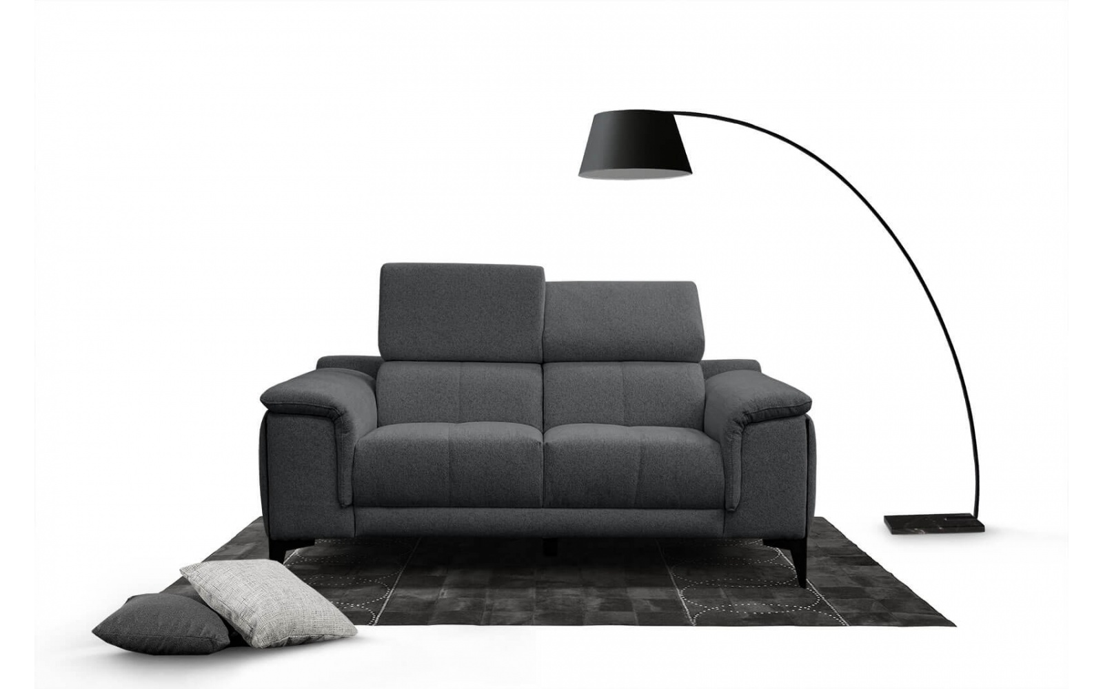 2-Sitzer Sofa Matera | Mit verstellbaren Kopfstützen kaufen | Wozimo