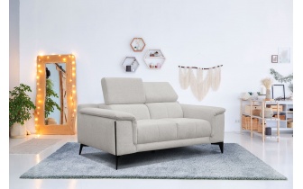2-Sitzer Sofa Matera | Mit verstellbaren Kopfstützen kaufen | Wozimo