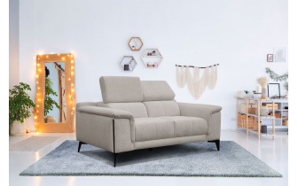 2-Sitzer Sofa Matera | Mit verstellbaren Kopfstützen kaufen | Wozimo