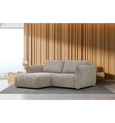 Ecksofa 3-Sitzer links Tauer | Kompaktes Ecksofa 200cm | Wozimo