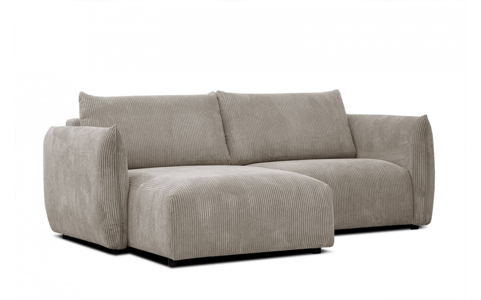 Ecksofa 3-Sitzer links Tauer | Kompaktes Ecksofa 200cm | Wozimo