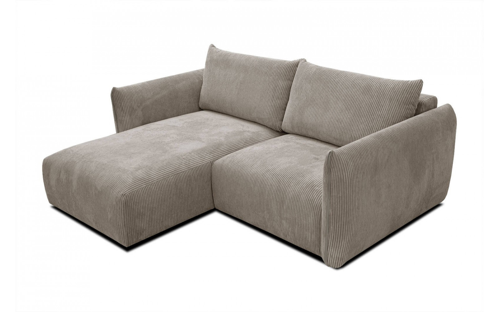 Ecksofa 3-Sitzer links Tauer | Kompaktes Ecksofa 200cm | Wozimo