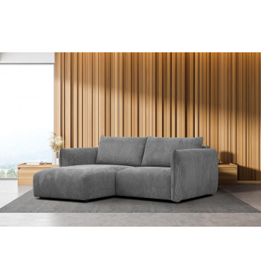 Ecksofa 3-Sitzer links Tauer | Kompaktes Ecksofa 200cm | Wozimo