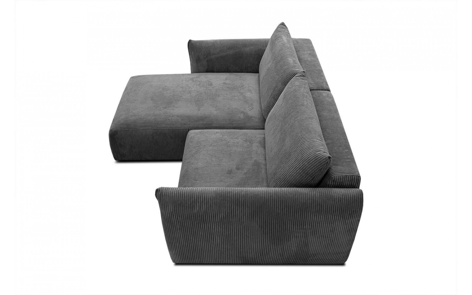 Ecksofa 3-Sitzer links Tauer | Kompaktes Ecksofa 200cm | Wozimo