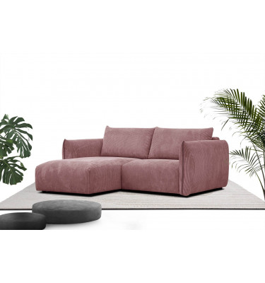 Ecksofa 3-Sitzer links Tauer | Kompaktes Ecksofa 200cm | Wozimo