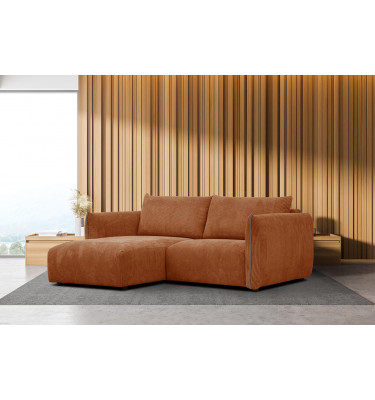 Ecksofa 3-Sitzer links Tauer | Kompaktes Ecksofa 200cm | Wozimo