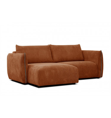 Ecksofa 3-Sitzer links Tauer | Kompaktes Ecksofa 200cm | Wozimo