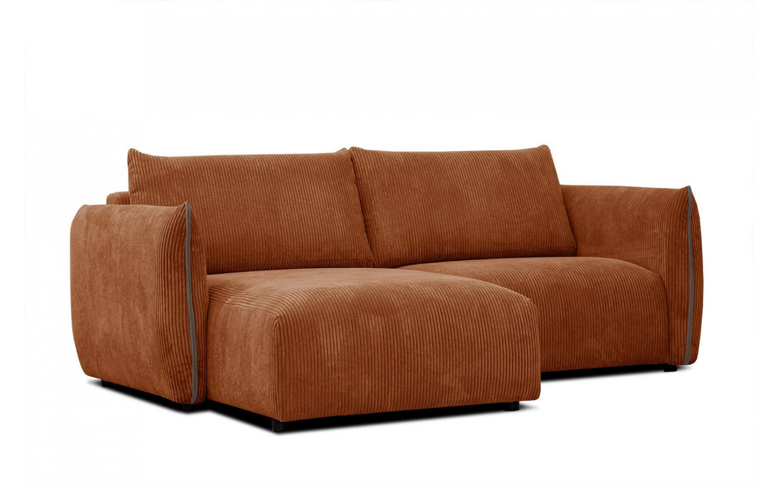 Ecksofa 3-Sitzer links Tauer | Kompaktes Ecksofa 200cm | Wozimo