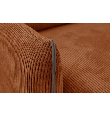 Ecksofa 3-Sitzer links Tauer | Kompaktes Ecksofa 200cm | Wozimo