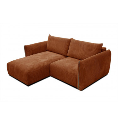 Ecksofa 3-Sitzer links Tauer | Kompaktes Ecksofa 200cm | Wozimo