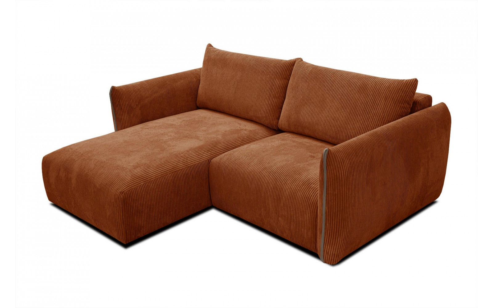 Ecksofa 3-Sitzer links Tauer | Kompaktes Ecksofa 200cm | Wozimo