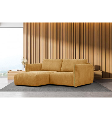 Ecksofa 3-Sitzer links Tauer | Kompaktes Ecksofa 200cm | Wozimo