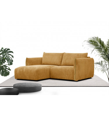 Ecksofa 3-Sitzer links Tauer | Kompaktes Ecksofa 200cm | Wozimo