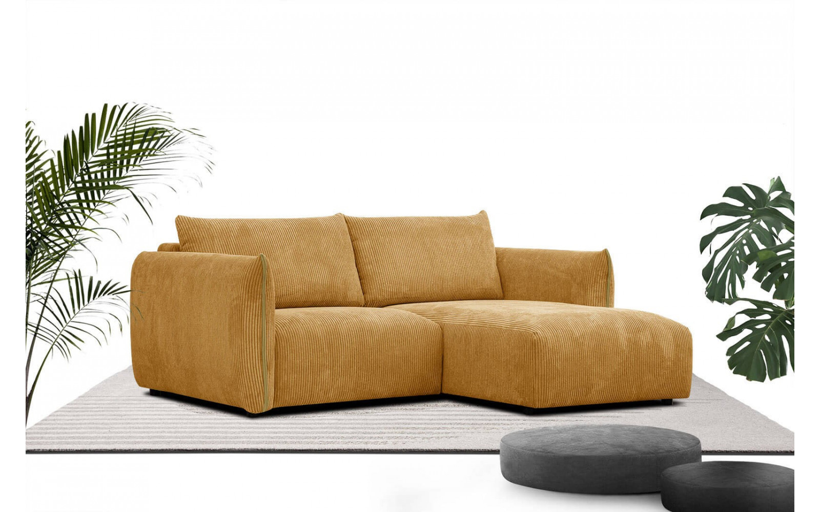 Ecksofa rechts 3-Sitzer TAUER