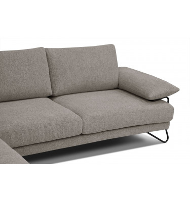 Ecksofa links 5-Sitzer LORI