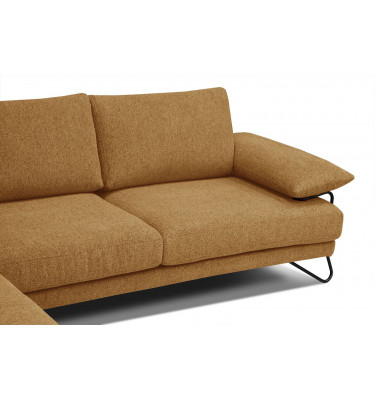 Ecksofa links 5-Sitzer LORI