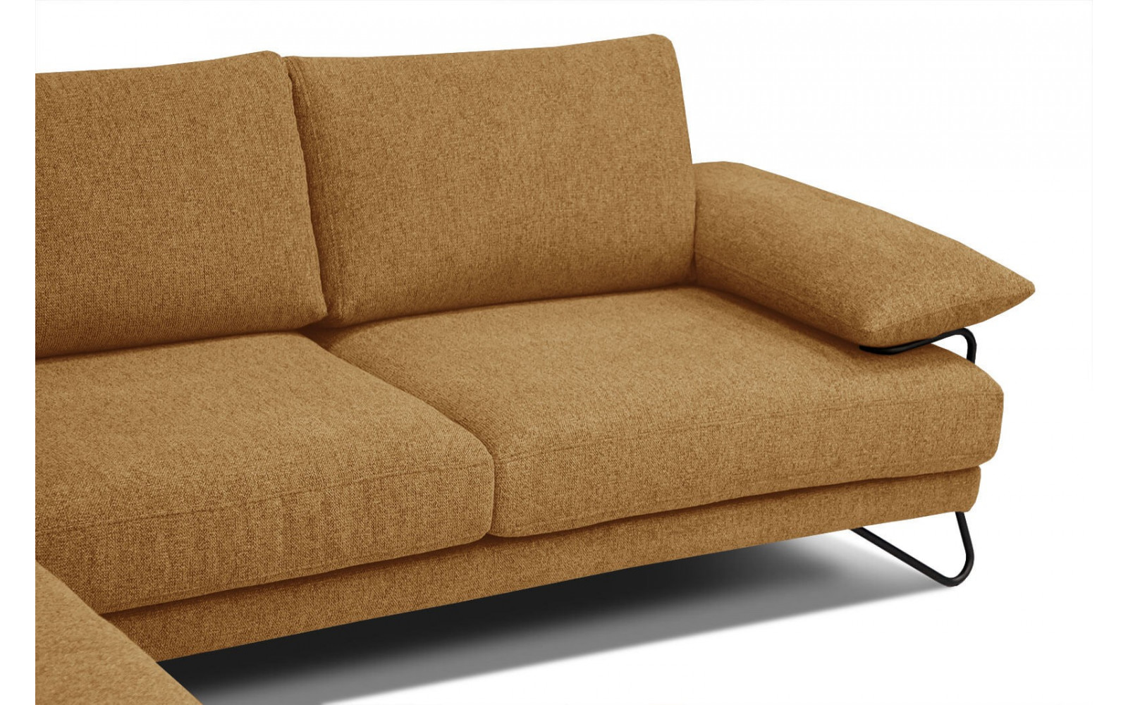 Ecksofa links 5-Sitzer LORI
