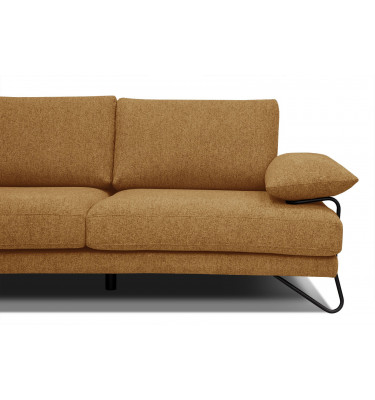 Ecksofa links 5-Sitzer LORI