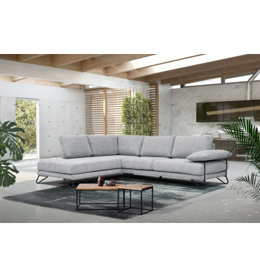 Ecksofa links 5-Sitzer LORI