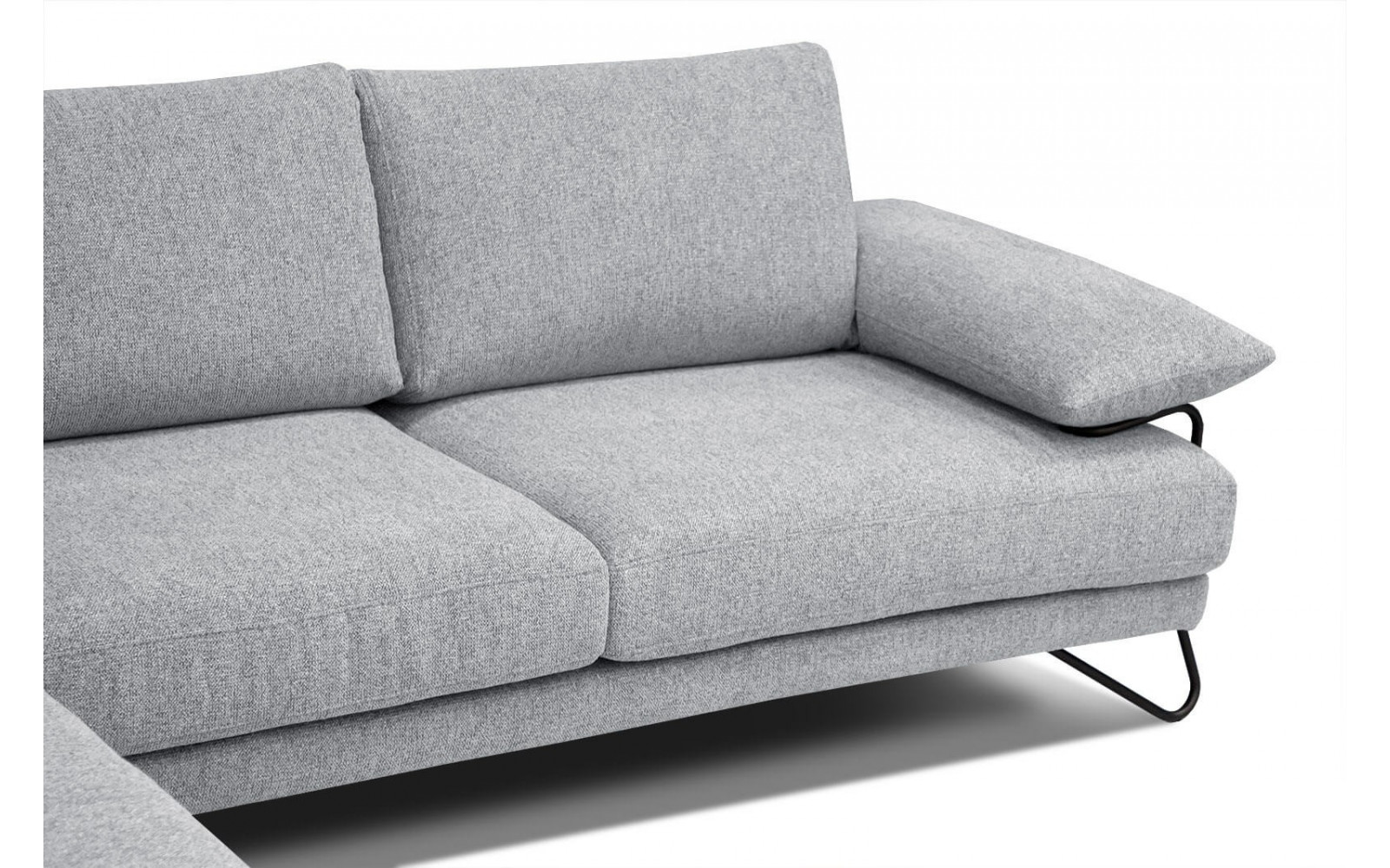 Ecksofa links 5-Sitzer LORI
