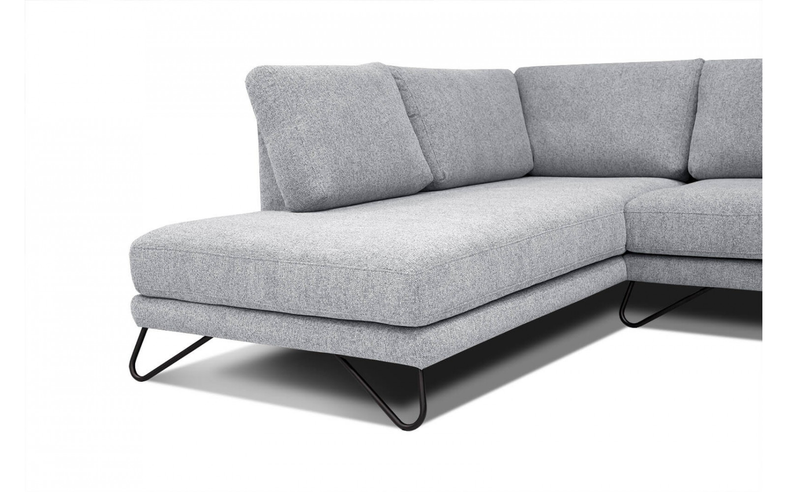 Ecksofa links 5-Sitzer LORI