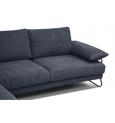 Ecksofa links 5-Sitzer LORI
