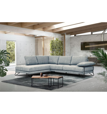 Ecksofa links 5-Sitzer LORI