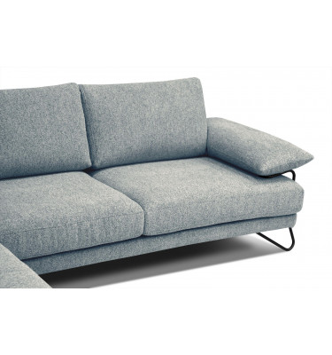 Ecksofa links 5-Sitzer LORI
