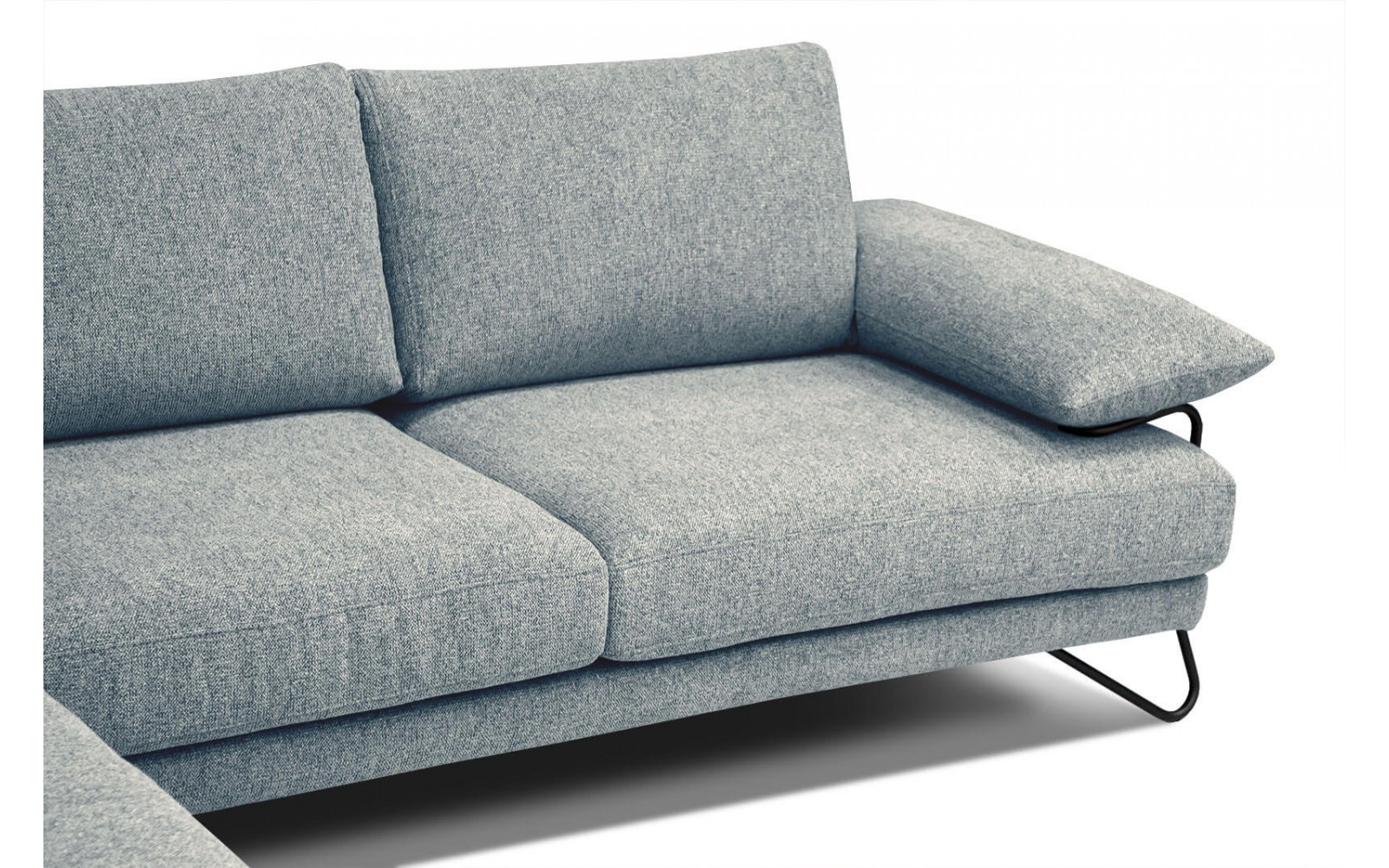 Ecksofa links 5-Sitzer LORI