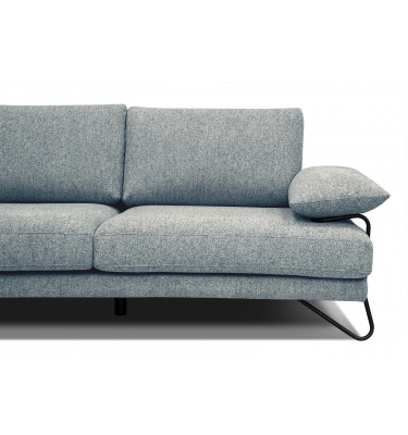 Ecksofa links 5-Sitzer LORI